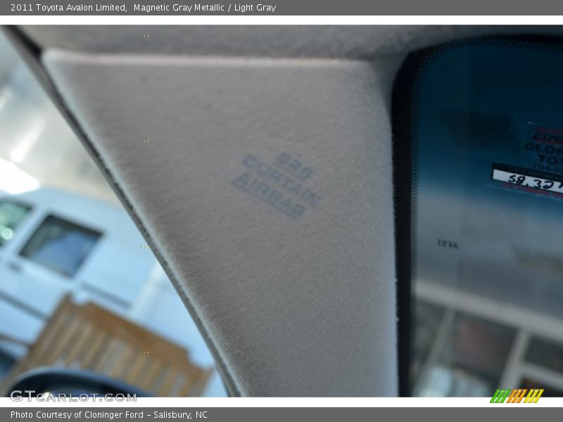 Magnetic Gray Metallic / Light Gray 2011 Toyota Avalon Limited