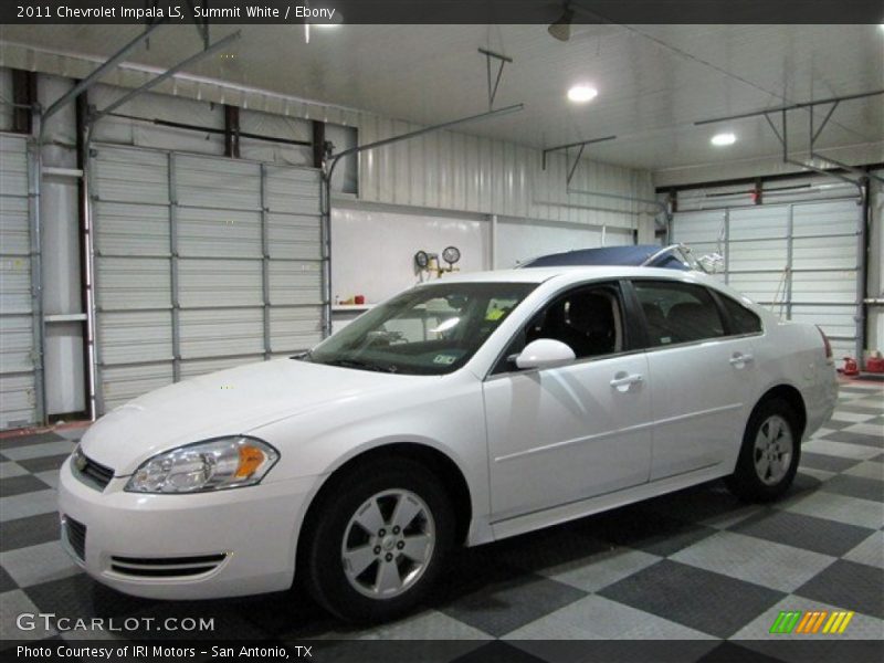 Summit White / Ebony 2011 Chevrolet Impala LS