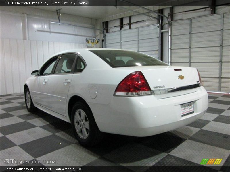 Summit White / Ebony 2011 Chevrolet Impala LS