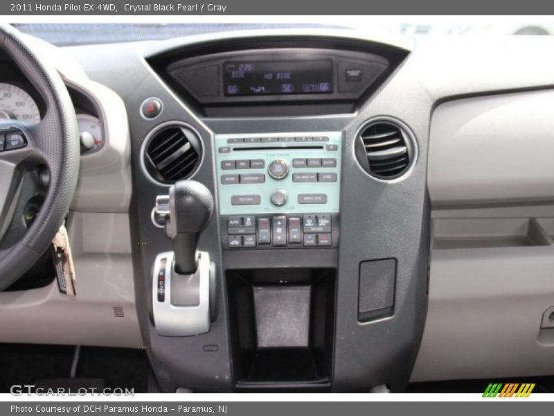 Crystal Black Pearl / Gray 2011 Honda Pilot EX 4WD