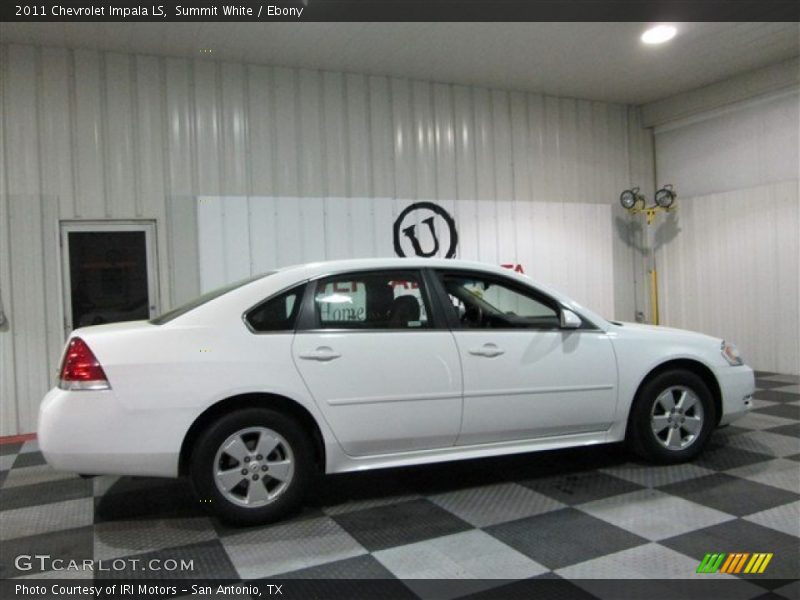 Summit White / Ebony 2011 Chevrolet Impala LS
