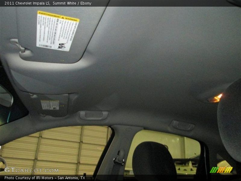 Summit White / Ebony 2011 Chevrolet Impala LS