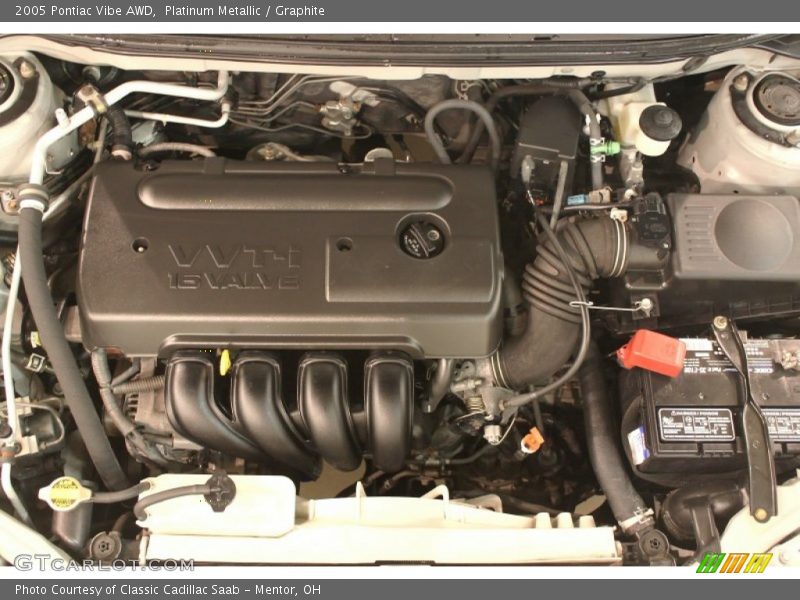  2005 Vibe AWD Engine - 1.8 Liter DOHC 16-Valve 4 Cylinder