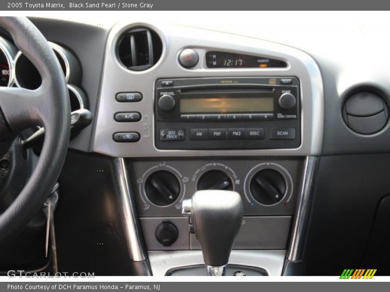 Black Sand Pearl / Stone Gray 2005 Toyota Matrix