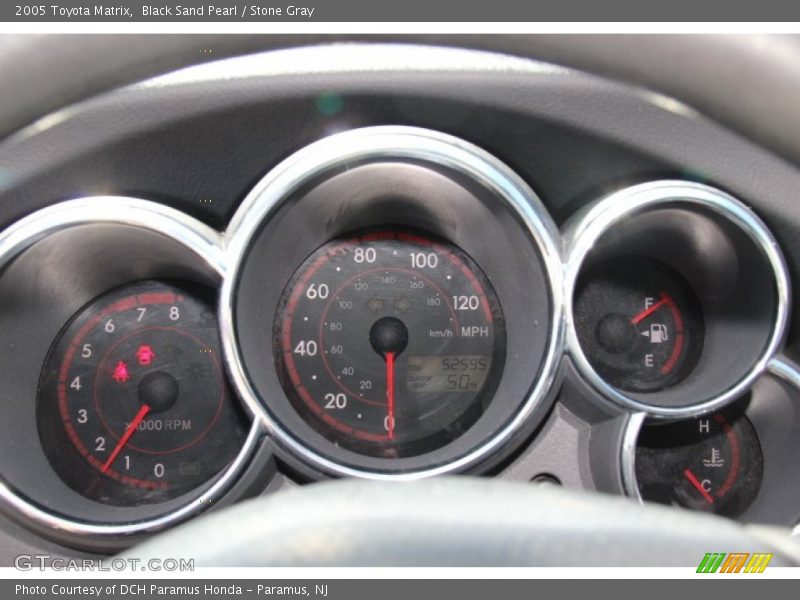 Black Sand Pearl / Stone Gray 2005 Toyota Matrix