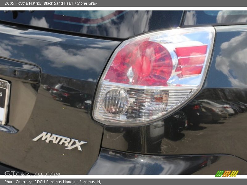 Black Sand Pearl / Stone Gray 2005 Toyota Matrix