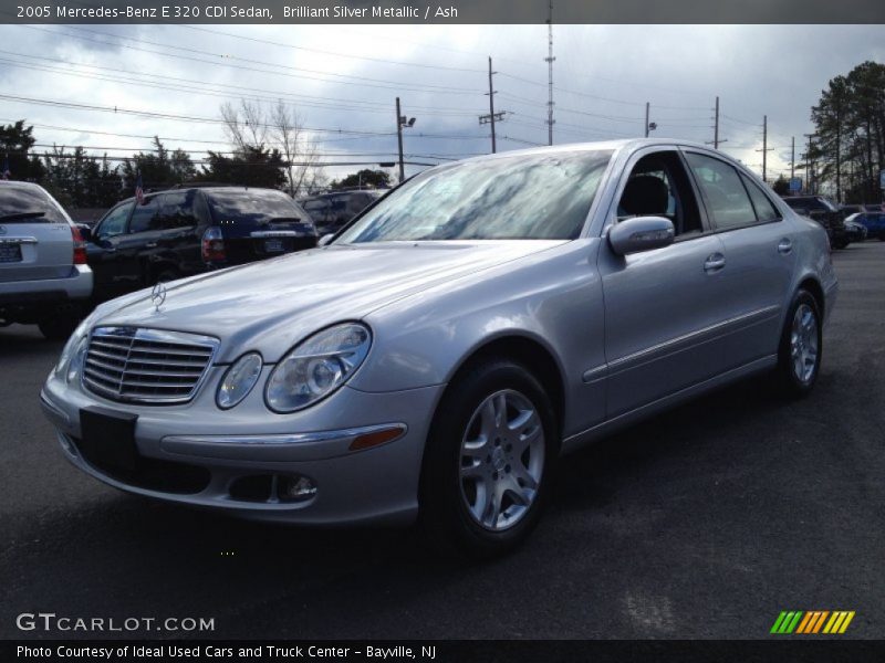 Brilliant Silver Metallic / Ash 2005 Mercedes-Benz E 320 CDI Sedan