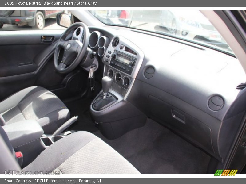 Black Sand Pearl / Stone Gray 2005 Toyota Matrix