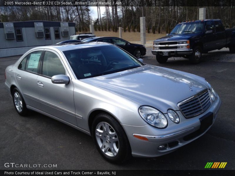Brilliant Silver Metallic / Ash 2005 Mercedes-Benz E 320 CDI Sedan