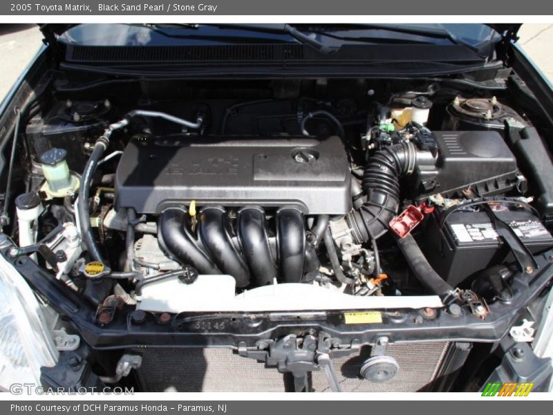 Black Sand Pearl / Stone Gray 2005 Toyota Matrix