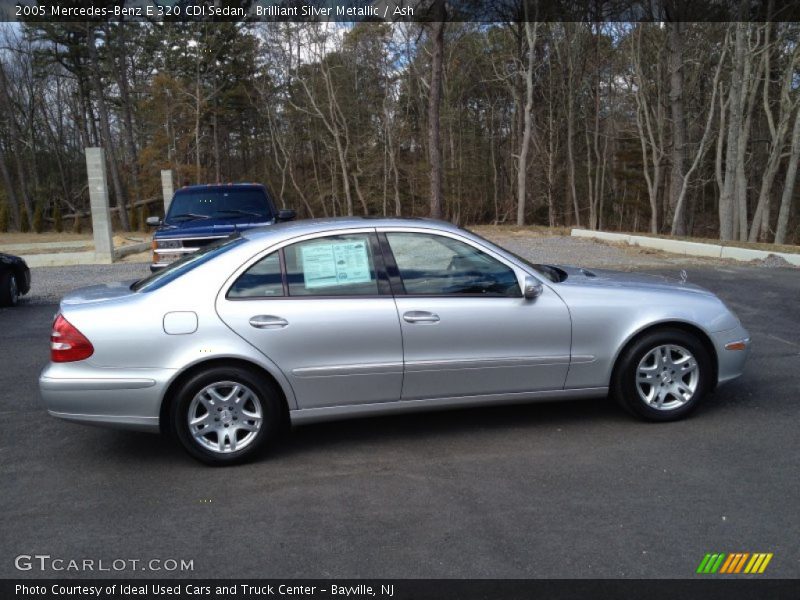 Brilliant Silver Metallic / Ash 2005 Mercedes-Benz E 320 CDI Sedan