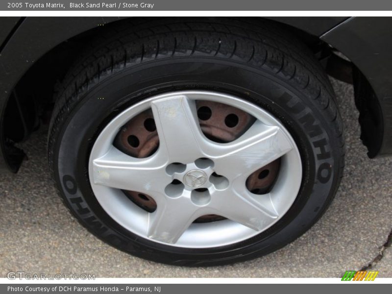 Black Sand Pearl / Stone Gray 2005 Toyota Matrix