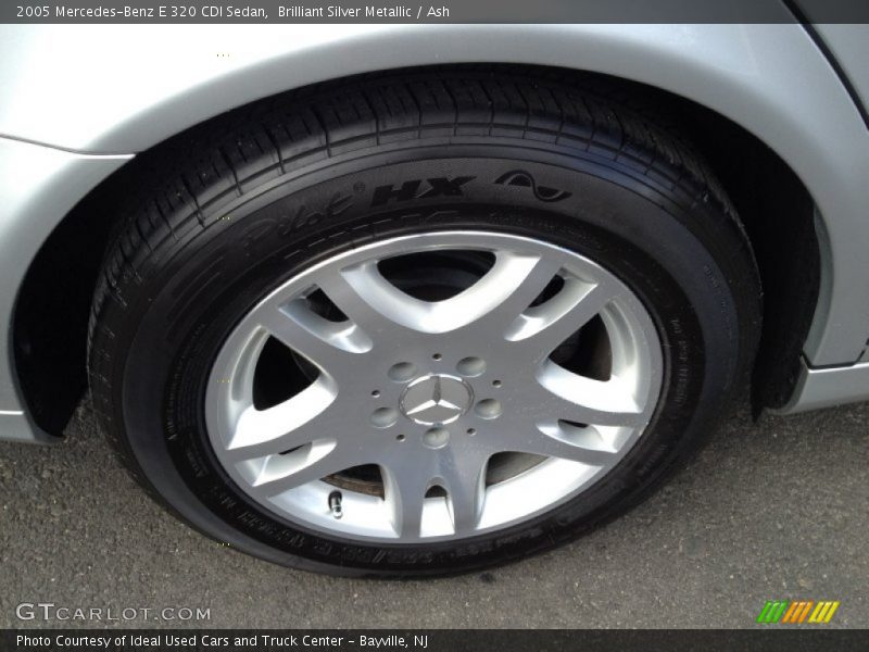 Brilliant Silver Metallic / Ash 2005 Mercedes-Benz E 320 CDI Sedan
