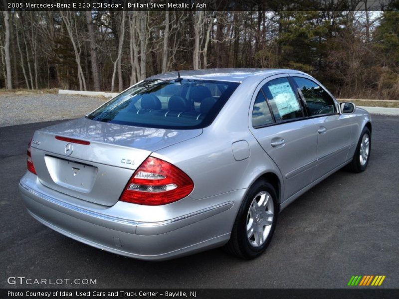 Brilliant Silver Metallic / Ash 2005 Mercedes-Benz E 320 CDI Sedan