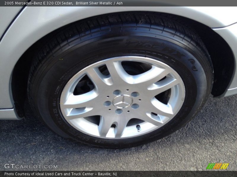 Brilliant Silver Metallic / Ash 2005 Mercedes-Benz E 320 CDI Sedan