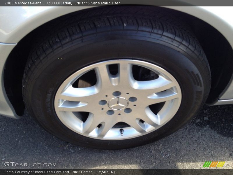 Brilliant Silver Metallic / Ash 2005 Mercedes-Benz E 320 CDI Sedan