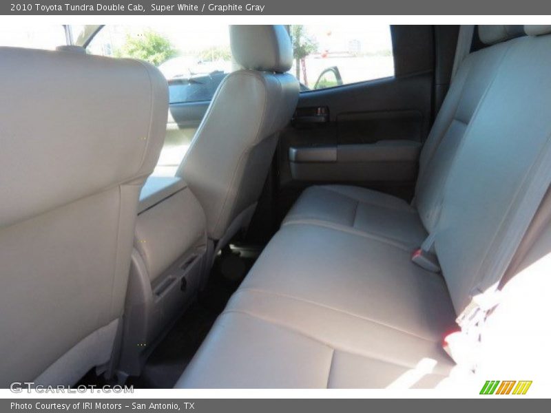 Super White / Graphite Gray 2010 Toyota Tundra Double Cab