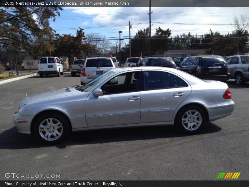 Brilliant Silver Metallic / Ash 2005 Mercedes-Benz E 320 CDI Sedan