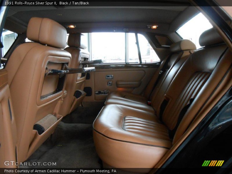 Rear Seat of 1991 Silver Spur II 