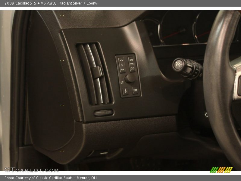 Radiant Silver / Ebony 2009 Cadillac STS 4 V6 AWD