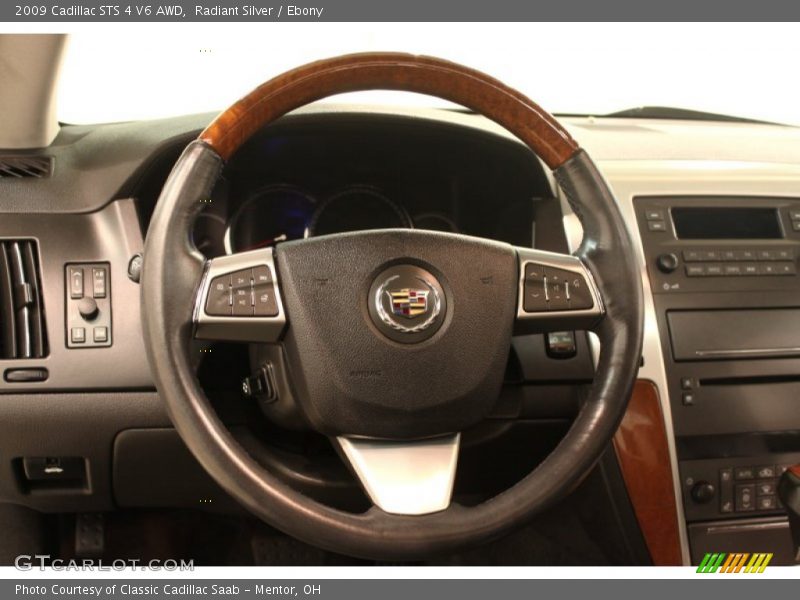 Radiant Silver / Ebony 2009 Cadillac STS 4 V6 AWD