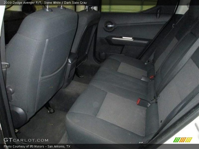 Stone White / Dark Slate Gray 2009 Dodge Avenger R/T