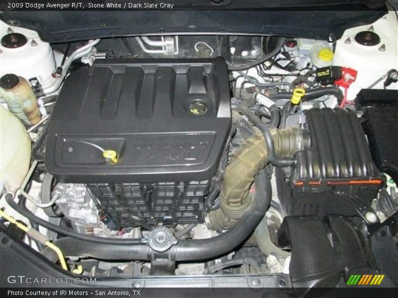 Stone White / Dark Slate Gray 2009 Dodge Avenger R/T