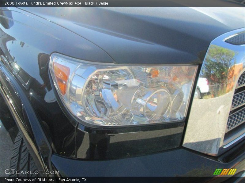 Black / Beige 2008 Toyota Tundra Limited CrewMax 4x4