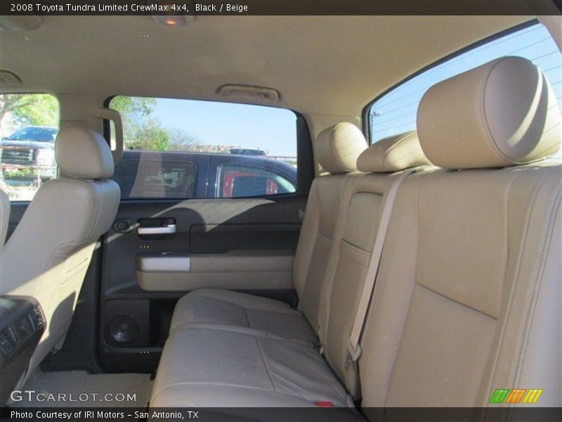Black / Beige 2008 Toyota Tundra Limited CrewMax 4x4