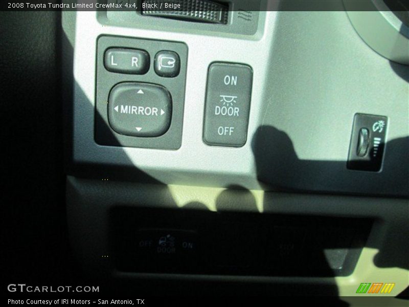 Black / Beige 2008 Toyota Tundra Limited CrewMax 4x4