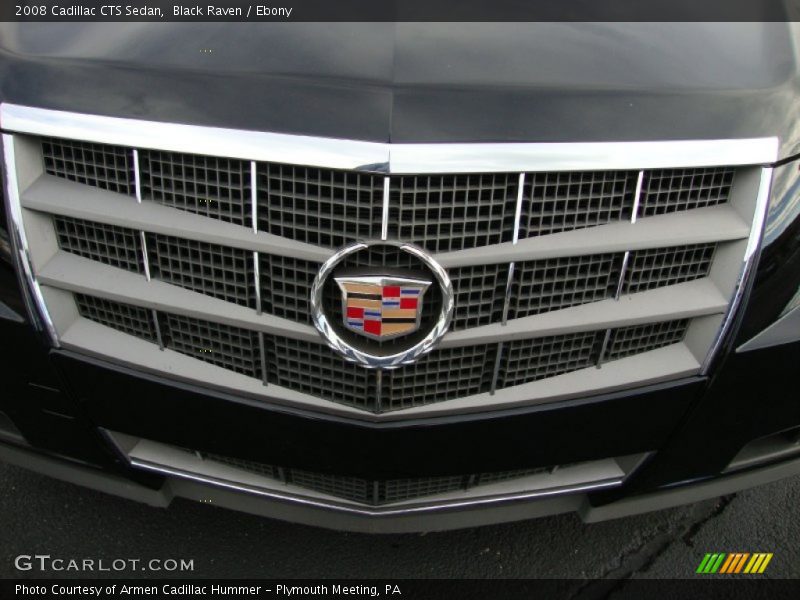 Black Raven / Ebony 2008 Cadillac CTS Sedan