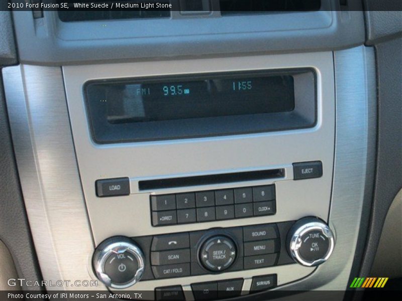 White Suede / Medium Light Stone 2010 Ford Fusion SE