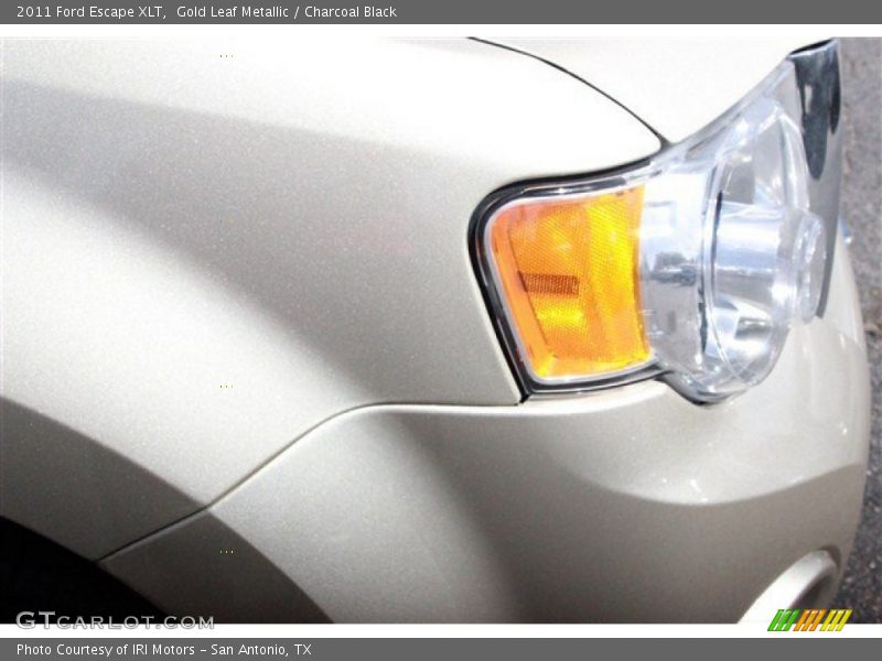 Gold Leaf Metallic / Charcoal Black 2011 Ford Escape XLT