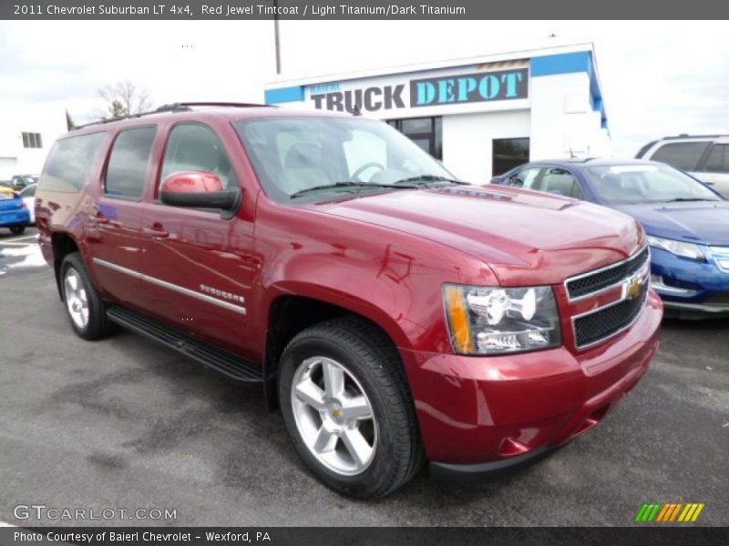 Red Jewel Tintcoat / Light Titanium/Dark Titanium 2011 Chevrolet Suburban LT 4x4