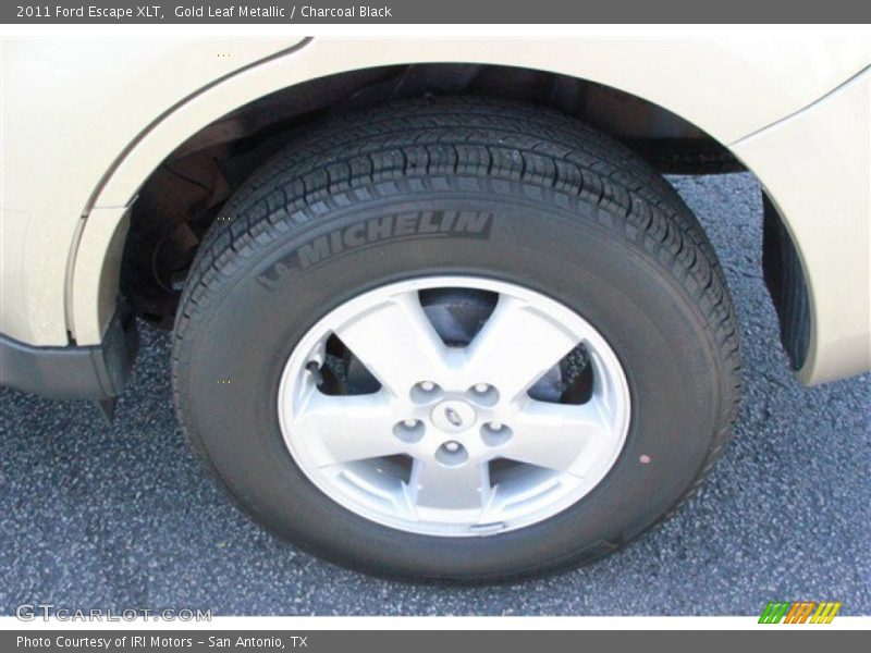 Gold Leaf Metallic / Charcoal Black 2011 Ford Escape XLT