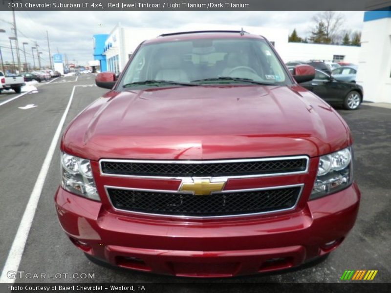 Red Jewel Tintcoat / Light Titanium/Dark Titanium 2011 Chevrolet Suburban LT 4x4