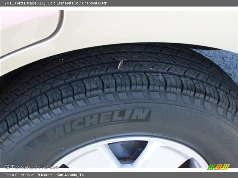 Gold Leaf Metallic / Charcoal Black 2011 Ford Escape XLT
