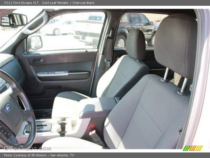 Gold Leaf Metallic / Charcoal Black 2011 Ford Escape XLT
