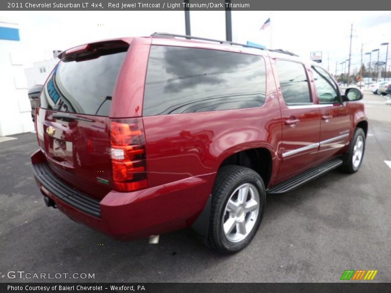 Red Jewel Tintcoat / Light Titanium/Dark Titanium 2011 Chevrolet Suburban LT 4x4
