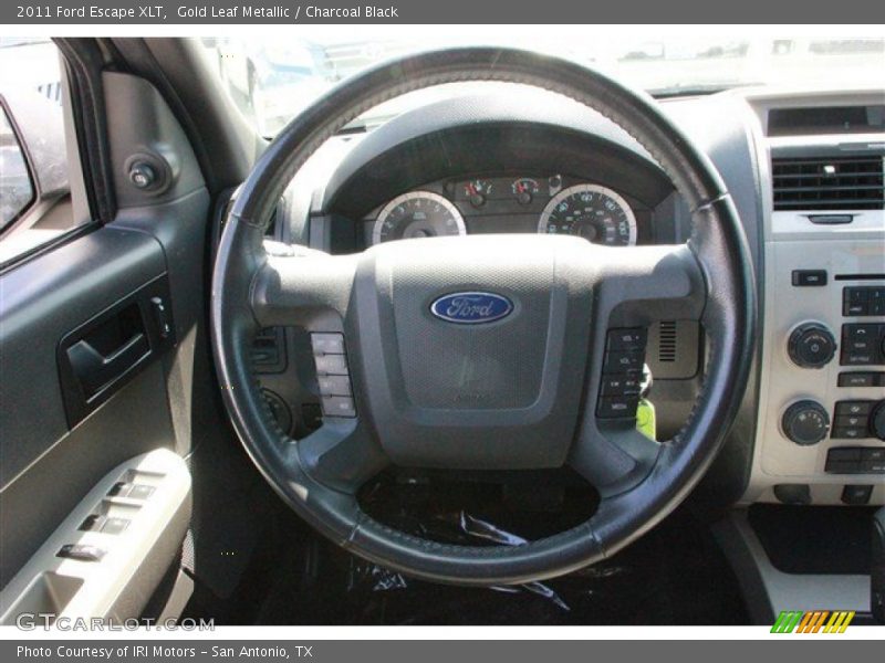 Gold Leaf Metallic / Charcoal Black 2011 Ford Escape XLT