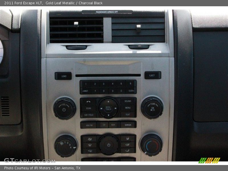 Gold Leaf Metallic / Charcoal Black 2011 Ford Escape XLT