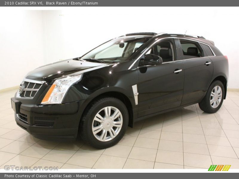 Black Raven / Ebony/Titanium 2010 Cadillac SRX V6