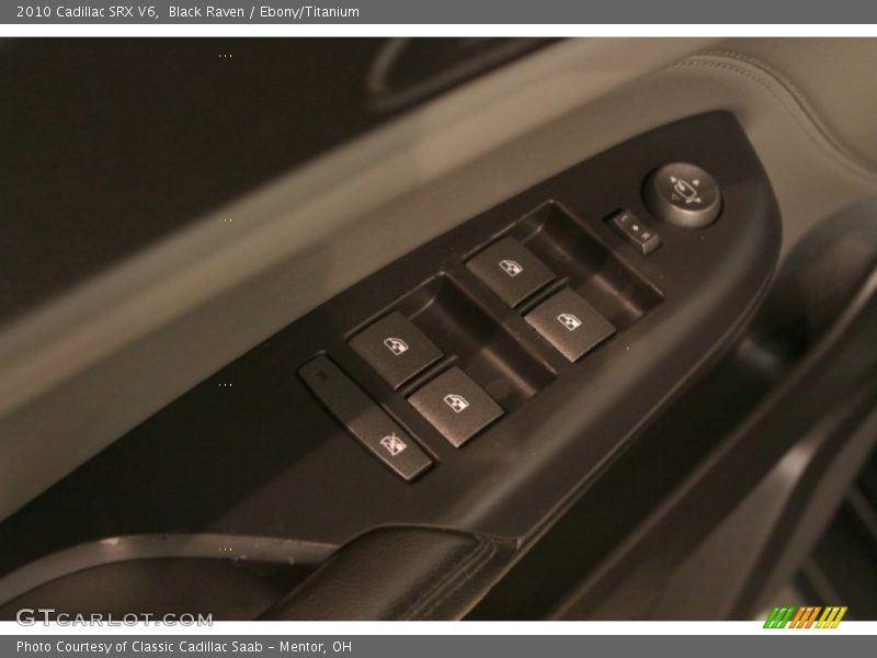 Black Raven / Ebony/Titanium 2010 Cadillac SRX V6