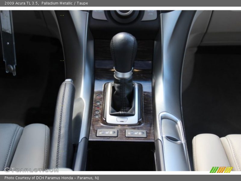 Palladium Metallic / Taupe 2009 Acura TL 3.5
