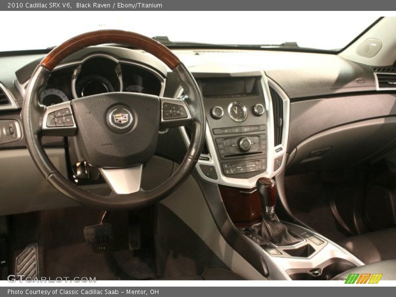 Black Raven / Ebony/Titanium 2010 Cadillac SRX V6