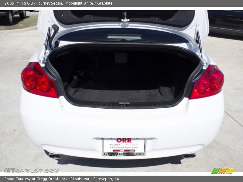 Moonlight White / Graphite 2009 Infiniti G 37 Journey Sedan