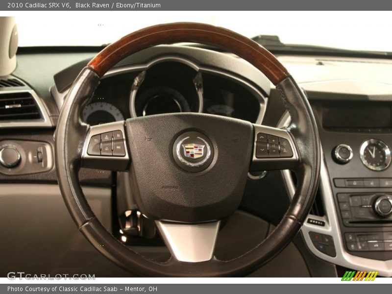 Black Raven / Ebony/Titanium 2010 Cadillac SRX V6