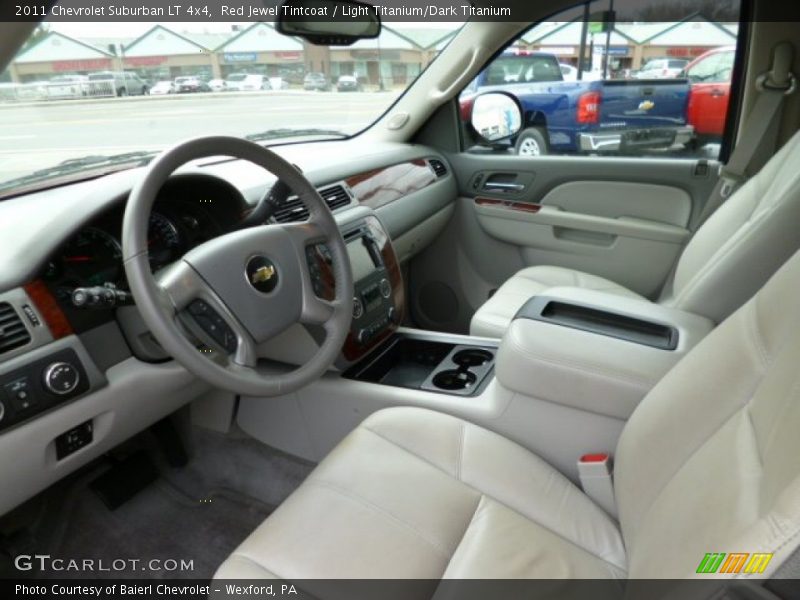 Red Jewel Tintcoat / Light Titanium/Dark Titanium 2011 Chevrolet Suburban LT 4x4