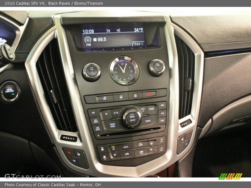 Black Raven / Ebony/Titanium 2010 Cadillac SRX V6