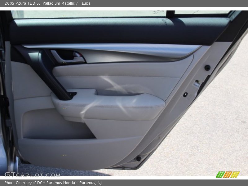 Palladium Metallic / Taupe 2009 Acura TL 3.5